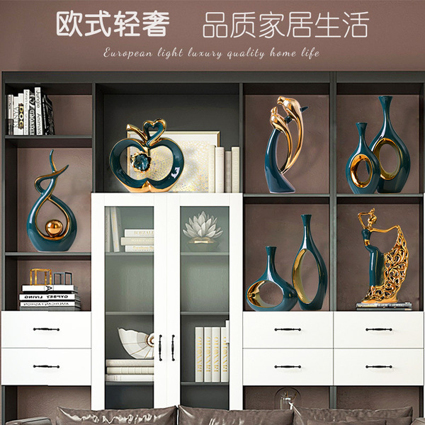 Modern creative ceramic decorations for home use for living room