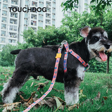 清仓Touchdog它它热转印牵引绳胸背项圈狗绳遛狗户外带子