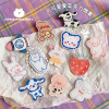 Tide, cute Japanese cartoon acrylic brooch, accessory, clothing, pendant, badge, pin