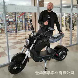 EEC Flying Leopard Harley Motosiklet 2000W Elektrikli Motosiklet