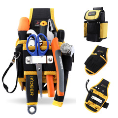 Tool waist bag Oxford cloth thickened wear-resistant multifunctional electric drill small hanging bag storage electrician portable tool bag