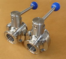 Stainless steel butterfly valve Hygienic butterfly valve