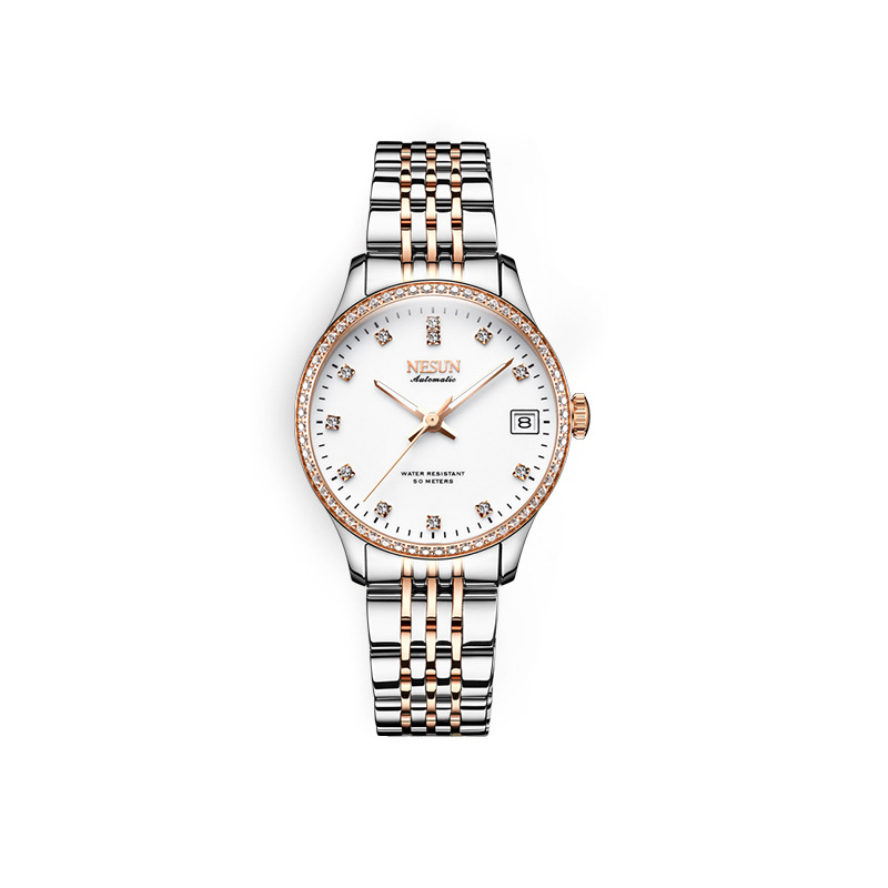 Nishang genuine waterproof luminous fashion women's watch mechanical watch women's automatic new mechanical watch 9202