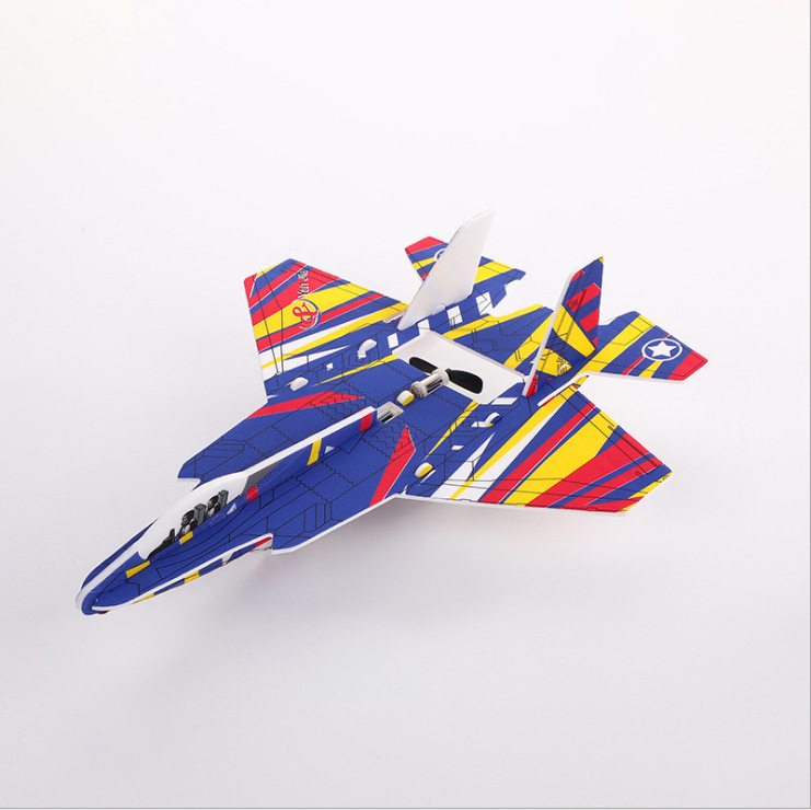 Su27 Mano Eléctrica lanzar aviones de carga USB swing planeador Su35 luchador niños aviones de espuma al por mayor