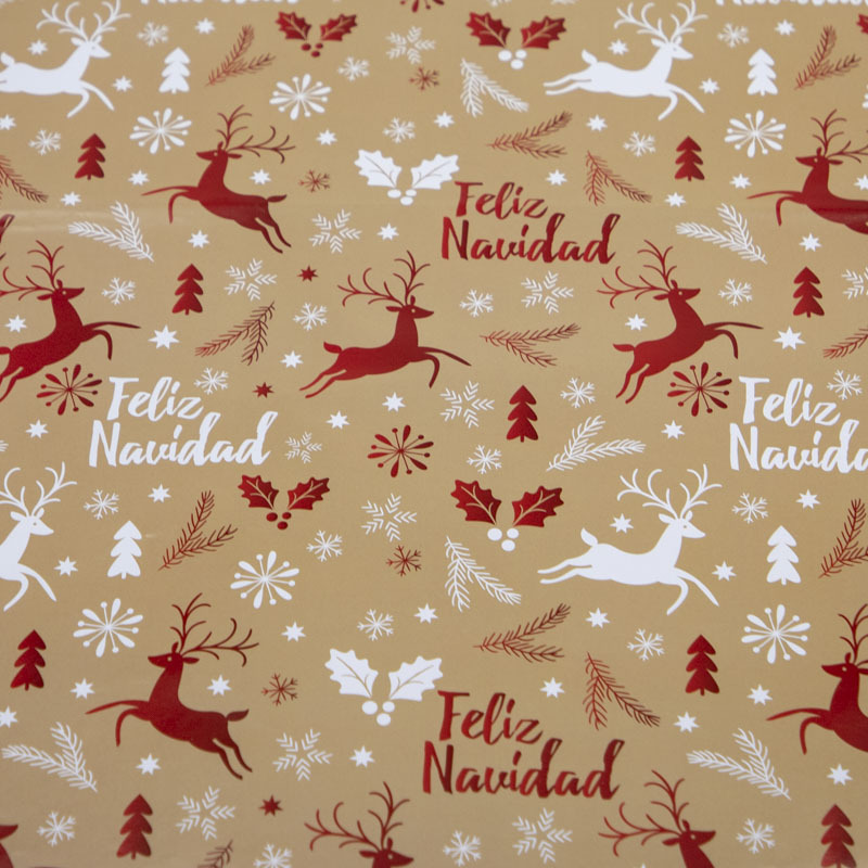 Nueva moda creativa Regalo de Cumpleaños de papel ins simple europeo y americano negocio decorativo papel de color papel de regalo de Navidad