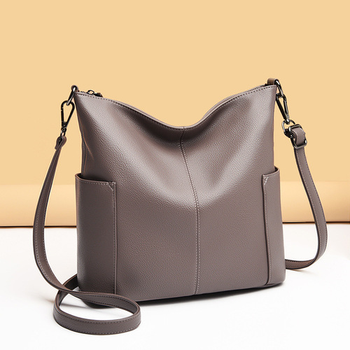 Bags  new trendy fashion large capacity cross-border bags women's soft leather handheld large bag single shoulder crossbody bag