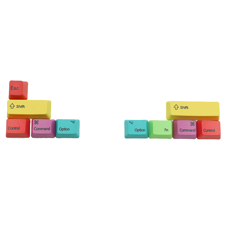 [Sublimación 10 series clave] CMYK sublimación PBT keycap WIN color Impresión de transferencia térmica suplemento de posición clave grande