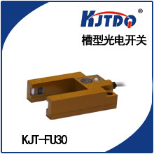 KJTDQ/凯基特 光电传感器KJT-FU30A对射式槽型光电开关非金属感应