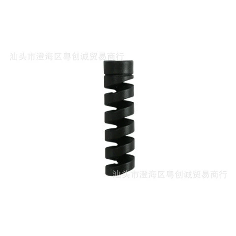 Cable Protector (Apple compatible) Spiral Silicone Sleeve, Anti‑Fray Charging Cord Guard