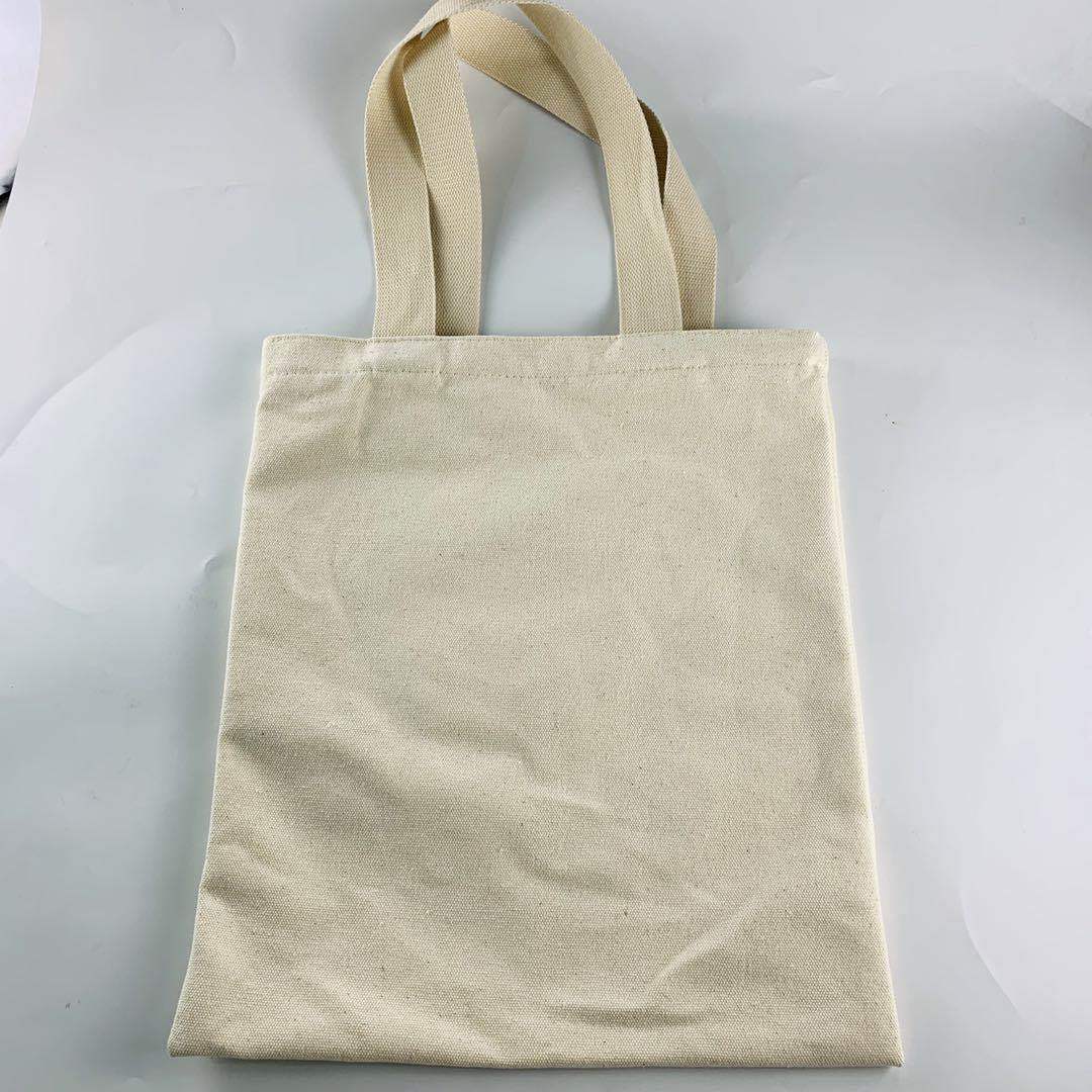 厂家直供学生时尚全棉帆布袋 创意棉布礼品购物手提袋 可印logo