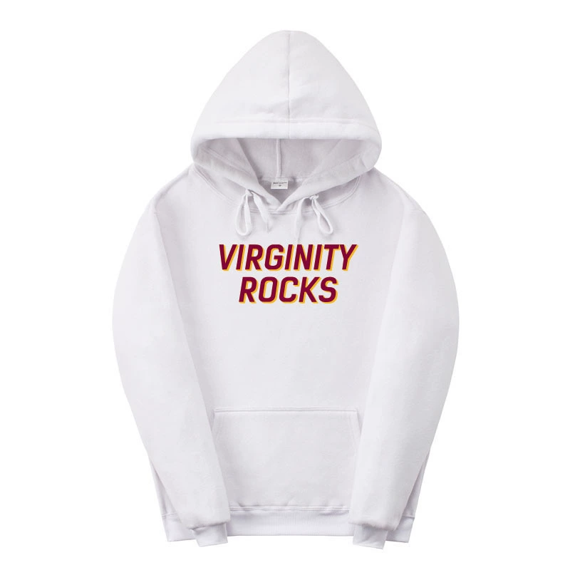 AliExpress Европейская и американская мода VIRGINITY ROCKS толстовка с капюшоном на флисовой подкладке Мужская и женская спортивная куртка-пуловер