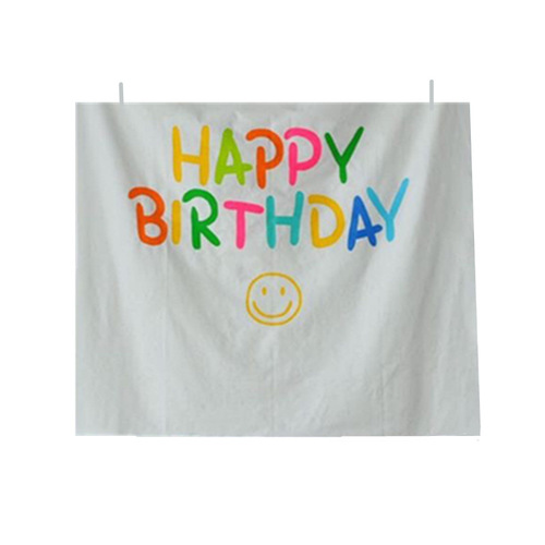 Korean ins baby birthday letter hanging flag party scene layout forest style children's bedroom hanging cloth photo decoration