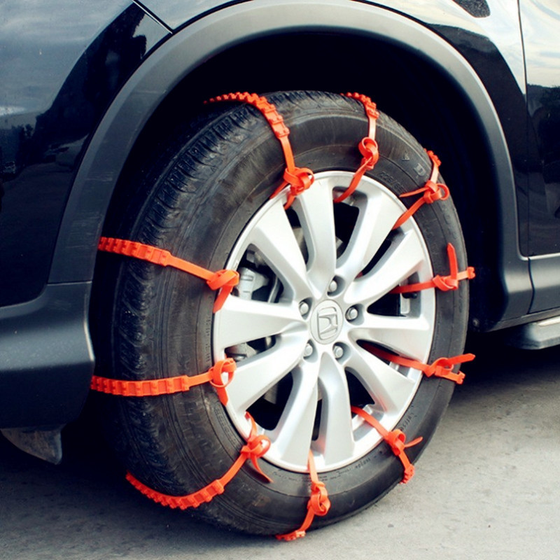 Factory Direct Sales Car Tire Anti-Skid Chain Snow Mud Emergency Anti-Skid Tie Plastic Nylon Tie Universal