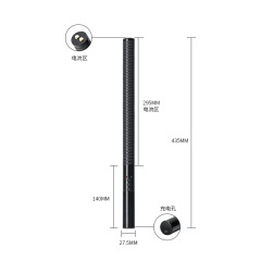 roomfun房趣電擊情趣產品電子脈衝棒拍SM情趣用品調教女王SP鞭拍
