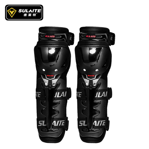 SULAITE summer motorcycle riding knee pads sports protective breathable leg pads and elbow pads windshield rider equipment