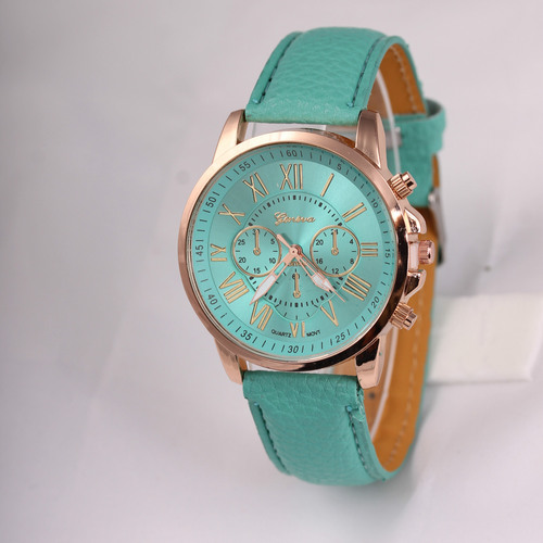 Alibaba.com Geneva Decorative Three-Eye Double-Layer Jelly Strap Fashion Trend Candy Women's Watch