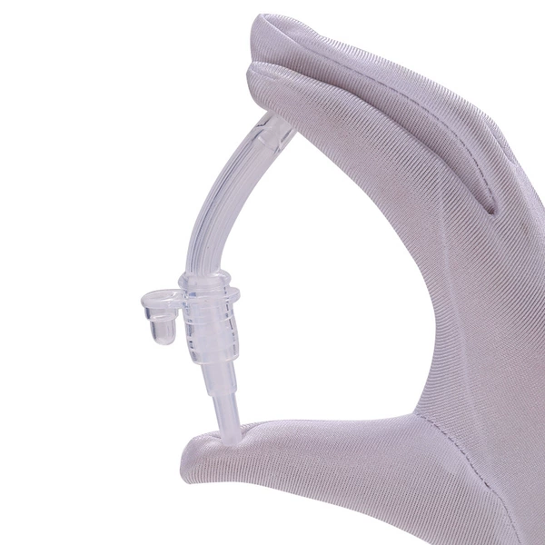 Silicone straw+rotary joint
