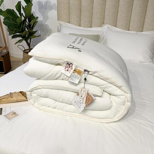 The manufacturer highly recommends Muji Japanese-style Class A cotton soybean winter quilt thickened warm quilt quilt core spring and autumn quilt mother quilt