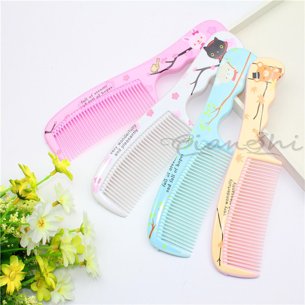 Comb with hair wholesale straight hair Simple comb