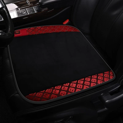 cushion, Multi-function pad - ancheng-graphene-pp-mat-main-driver-dutch-velvet-style-black-red-aj-velvet