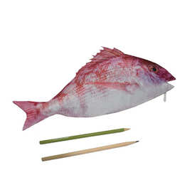 仿真鱼铅笔袋创意个性搞怪大容量咸鱼笔袋文具收纳袋男女学生笔袋