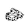 Retro fashionable ring stainless steel suitable for men and women, wholesale