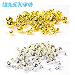 diy饰品金色银色珍珠水晶滴胶填充物仿真珍珠多尺寸珍珠