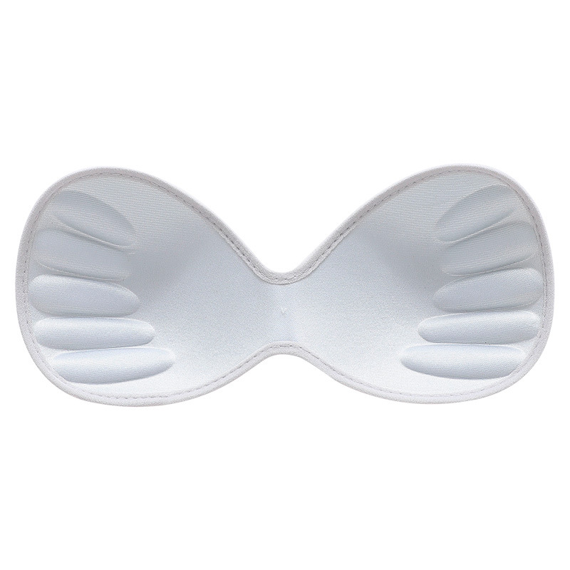 Nueva almohadilla en el pecho de una pieza de inserción de cinco dedos Taza de algodón Tazón sin costuras transpirable de alta elasticidad de una pieza de tranquilidad ropa interior sujetador pad