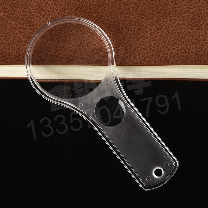 Производитель 50 прозрачных акриловых плексигласов для детей пожилых людей ручная Лупа игрушечный костюм увеличительное стекло