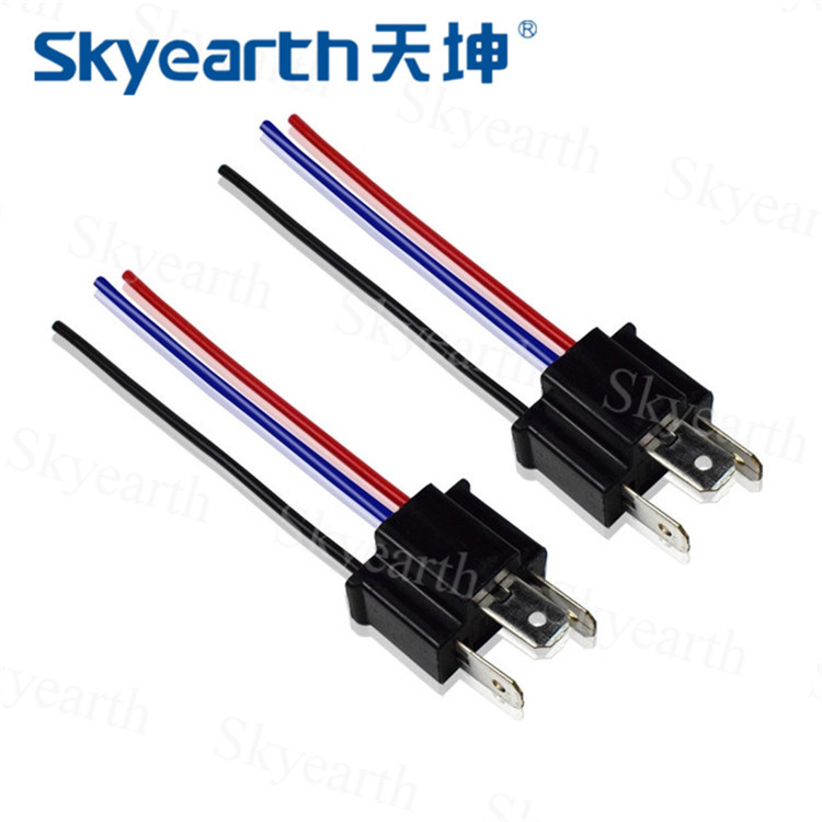 Zócalo del bulbo del coche H1H3H4H7H11H13H16 9005 9006 9007 portalámparas faro titular de la lámpara de niebla