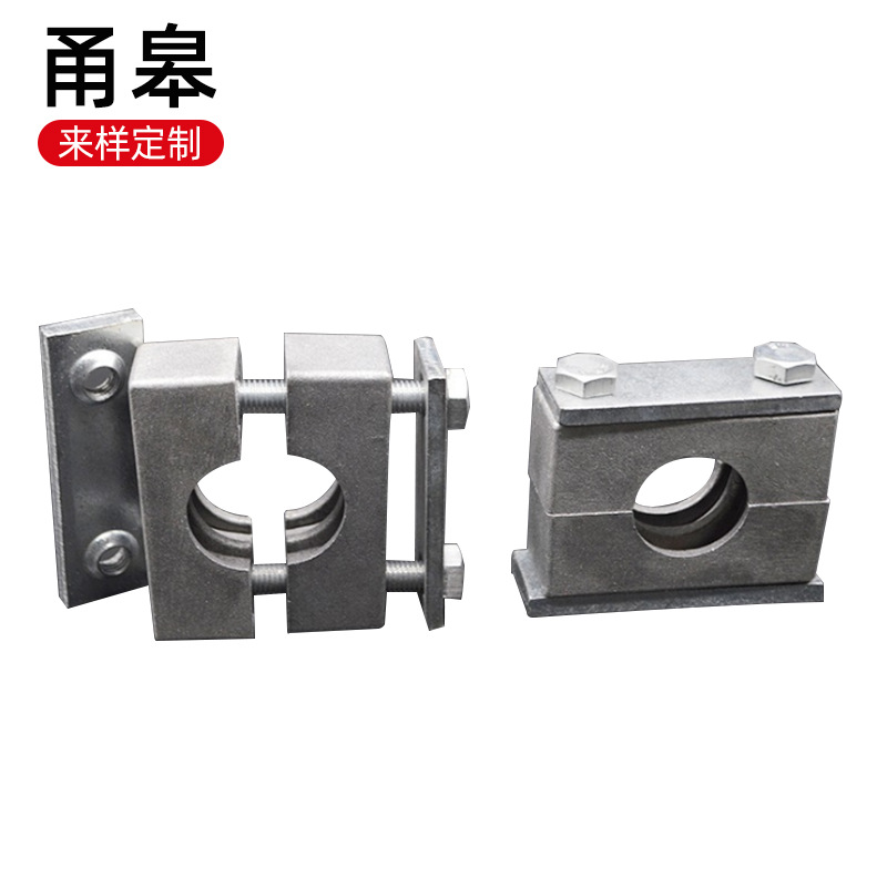 销售上海天津管道金属管夹 重型锌合金管夹管卡，量大价优