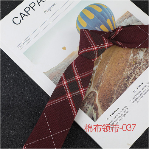JK/DK same-style tie and small items for male and female students with uniform shirts and plaid skirts wholesale direct supply