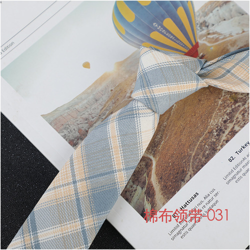JK/DK same-style tie and small items for male and female students with uniform shirts and plaid skirts wholesale direct supply