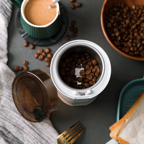 Grain grinder stainless steel grinder household grinder coffee grinder electric mini desktop grinder