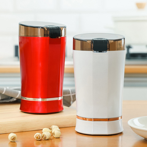 Grain grinder stainless steel grinder household grinder coffee grinder electric mini desktop grinder