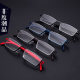 Elderly fashion reading reading glasses metal elderly men and women glasses optical frame anti-blue light reading glasses wholesale