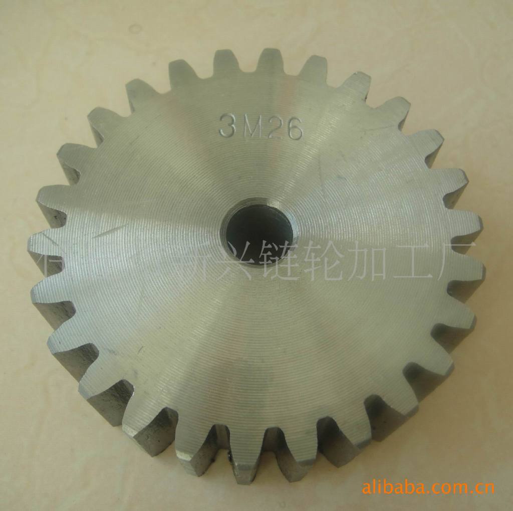 加工定  做标准工业齿轮3M-28T  C45材质 可加硬发黑处理