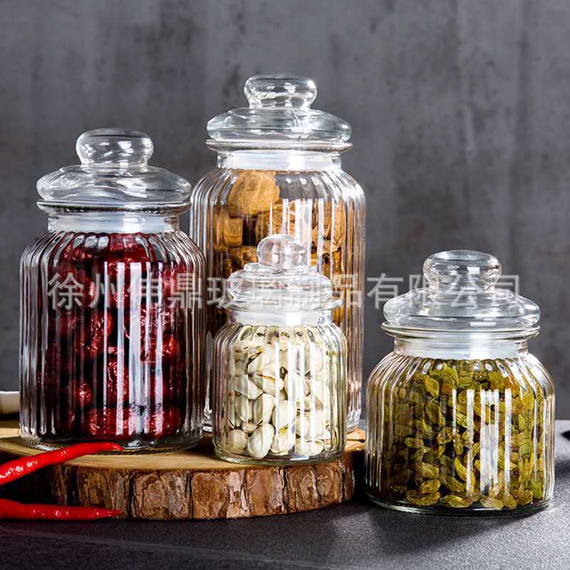 蜂蜜玻璃瓶果酱瓶杂粮酵素瓶子储物罐 腌菜泡菜坛子玻璃罐