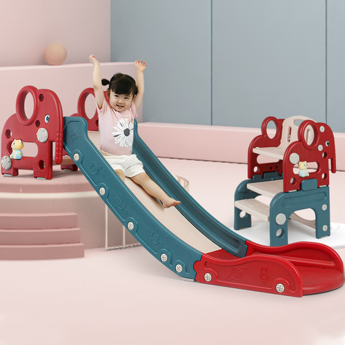 【Excellent Joy】 Children's Kindergarten Slide with Thickened and Extended Multi-functional Bedside Slide Indoor Toy