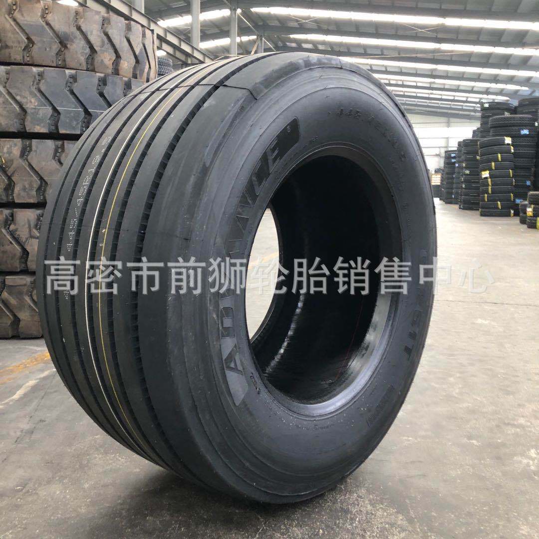 供应风神子午线全钢卡车轮胎 445/45R19.5 拖车轮胎