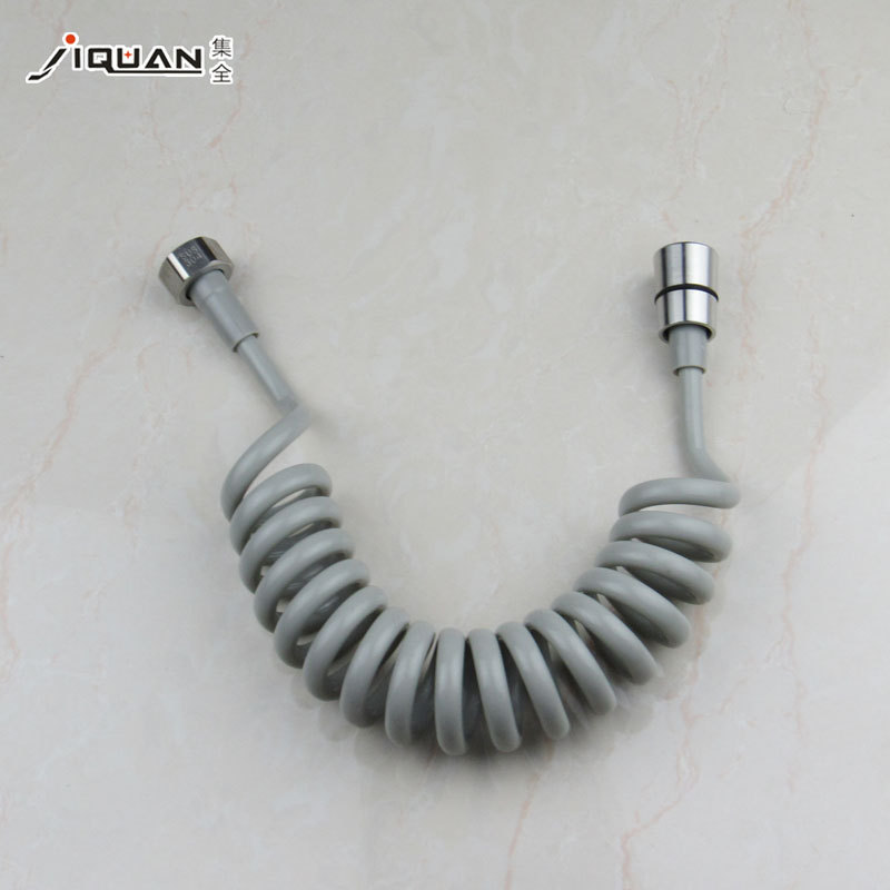 304 Cap línea telefónica alargada telescópica primavera tubo de ducha cubierta de la ducha limpiador de las mujeres pistola tubería de conexión 2 m 3 M 5 M