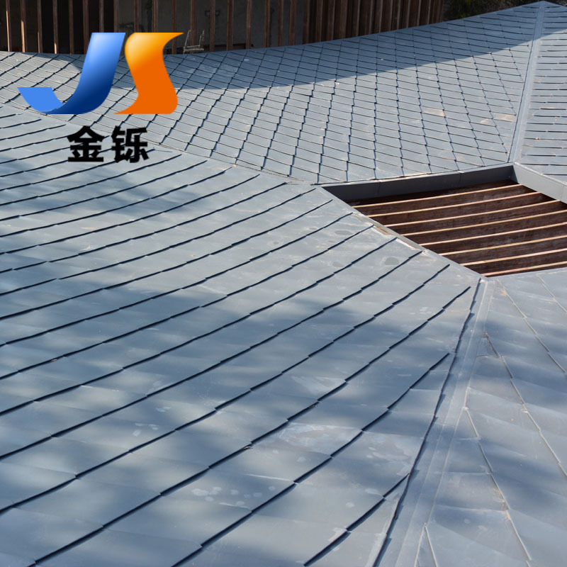 铝镁锰平锁扣系统0.8厚酒店别墅穹顶幕墙墙面板建材施工快捷防腐