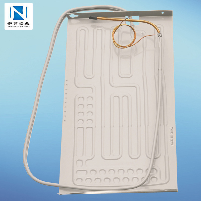 出口系列单管冰箱板式蒸发器 冷柜蒸发器双面吹胀带毛细管