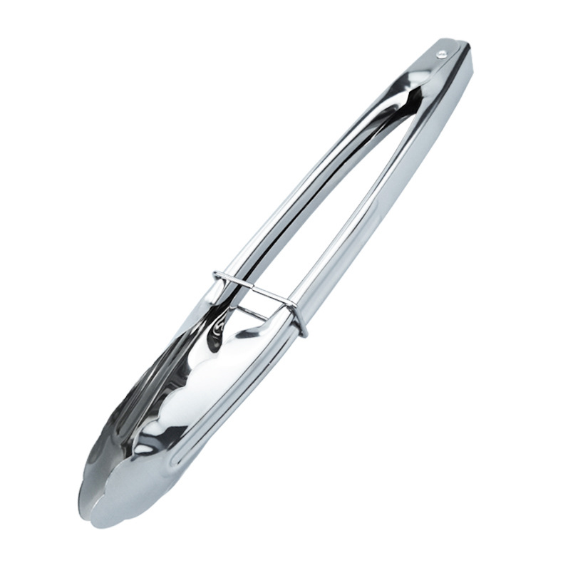 Pinzas para alimentos de acero inoxidable, pinzas para postres, pinzas para alimentos fritos, pinzas para carne de barbacoa, pinzas para buffet, pinzas para pan, utensilios para hornear.