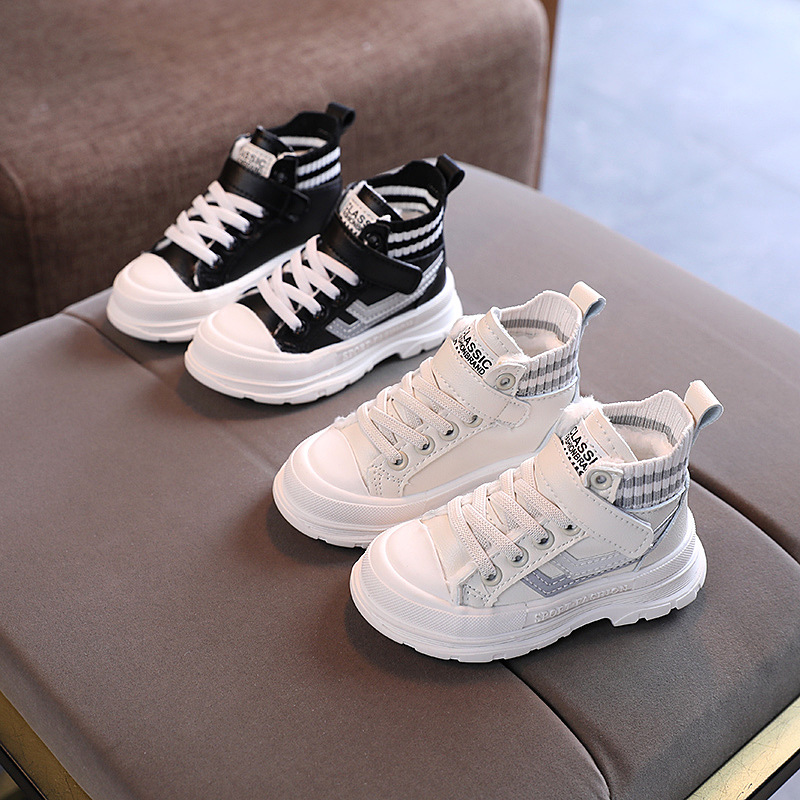 2023 herbst/Winter Neue Koreanische Mode kinder Schuhe kinder Martin Stiefel Mädchen Mid Top Kurze Stiefel kinder_voghion.com