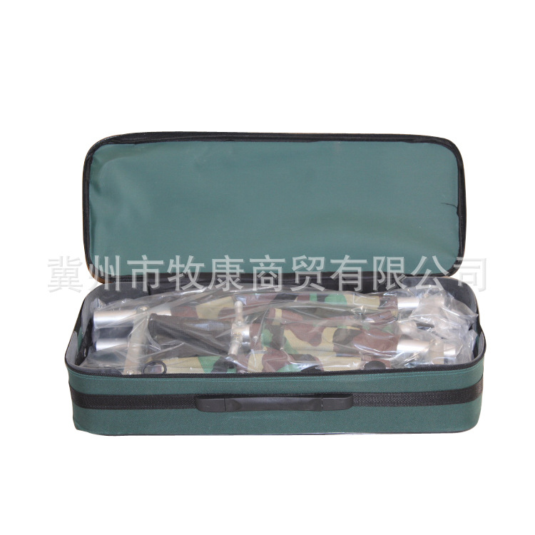 包邮批发 四折铝合金担架 可折叠救援担架 3mm厚度 折叠担架 带包