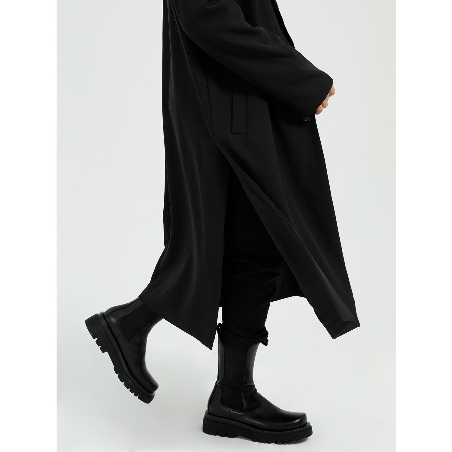 Ropa de Hombre | 2023 primavera nuevo estilo coreano color sólido retro trench coat abrigo suelto para hombres