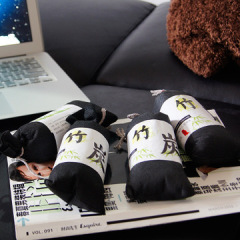 Japanese style bamboo charcoal bag for car new house and car with deodorizing activated carbon bag 100g formaldehyde removal carbon bag wholesale bamboo charcoal bag