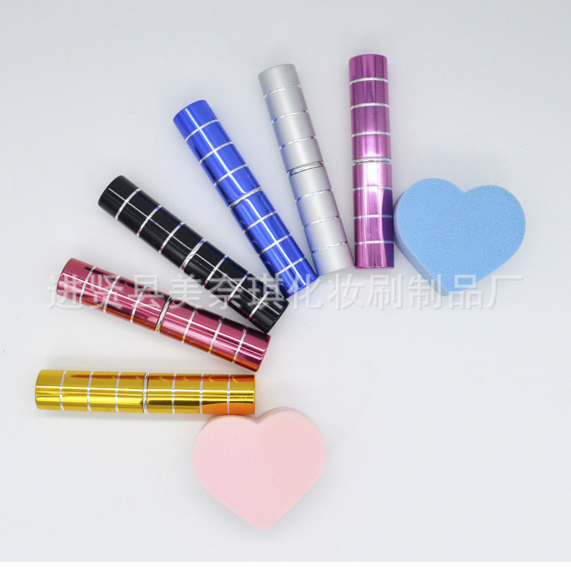 Suministro directo de fábrica metal cepillo telescópico cepillo de maquillaje único Cepillo Rouge