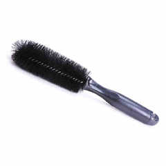 Car rounded hub steel bell tire cleaning brush, auto cleaning supplies brush factory wholesale